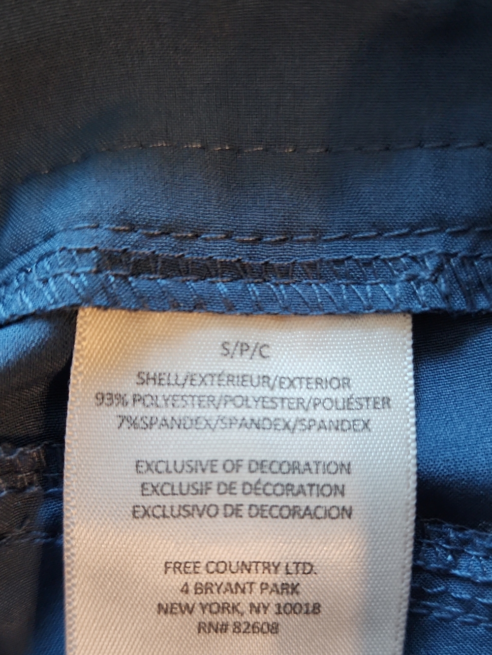 Like New SZ S Free Country Navy Hybrid Shorts - Picture 4 of 4